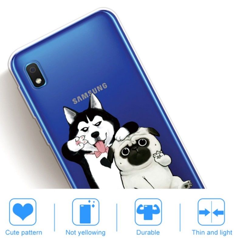 Cover Samsung Galaxy A10 Sjove Hunde