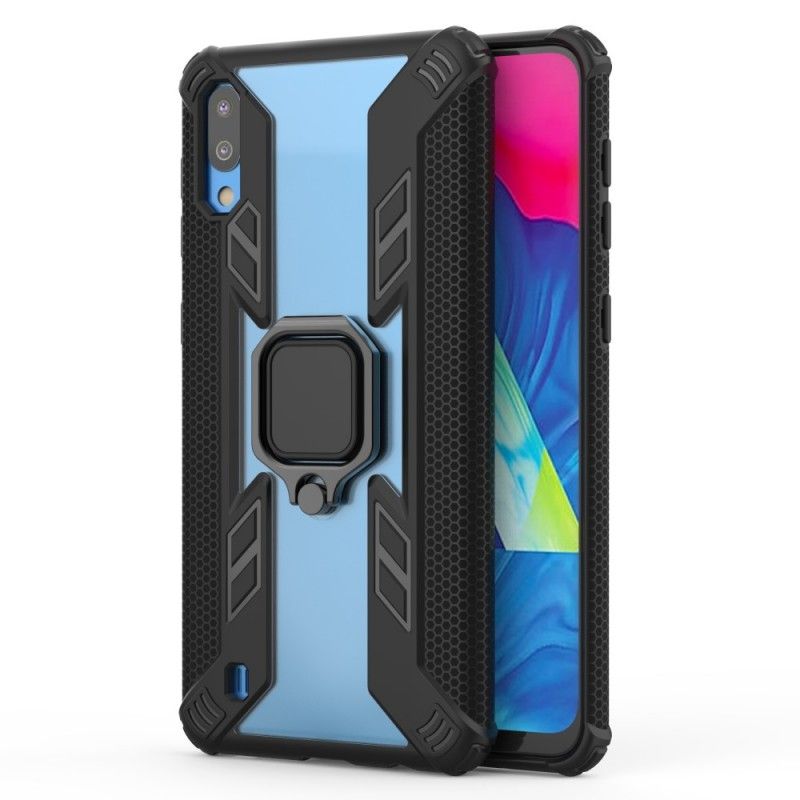 Cover Samsung Galaxy A10 Sort Hybrid Med Støttering Original