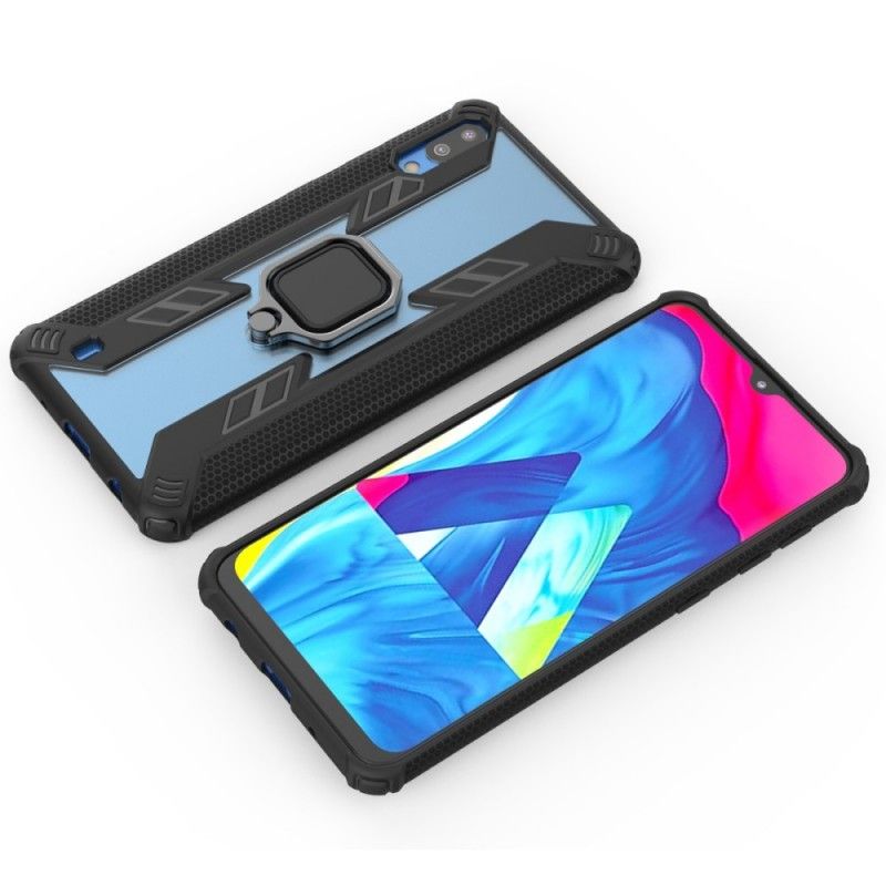 Cover Samsung Galaxy A10 Sort Hybrid Med Støttering Original