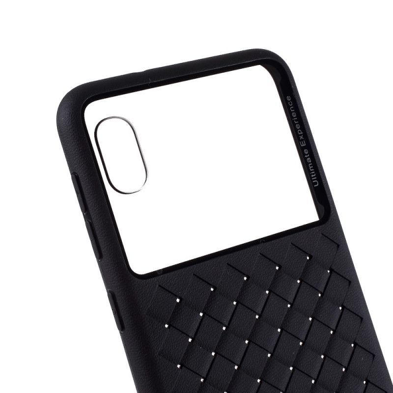 Cover Samsung Galaxy A10 Sort Mobilcover Vævede Diamanter