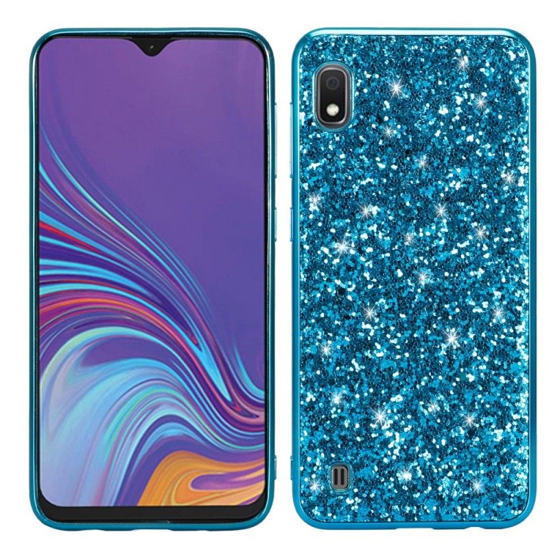 Cover Samsung Galaxy A10 Sort Premium Glitter Original