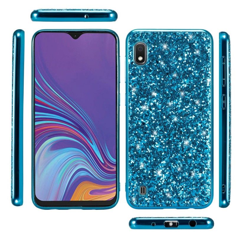 Cover Samsung Galaxy A10 Sort Premium Glitter Original