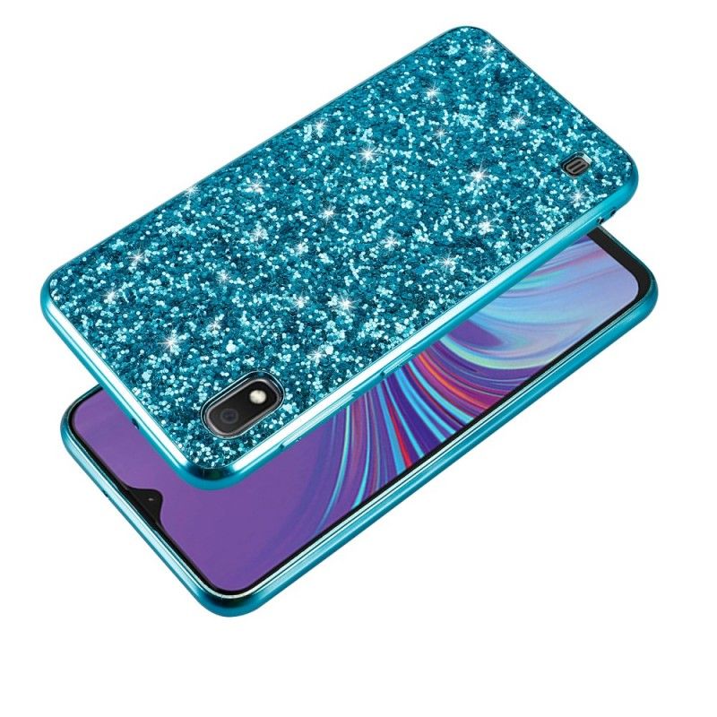 Cover Samsung Galaxy A10 Sort Premium Glitter Original