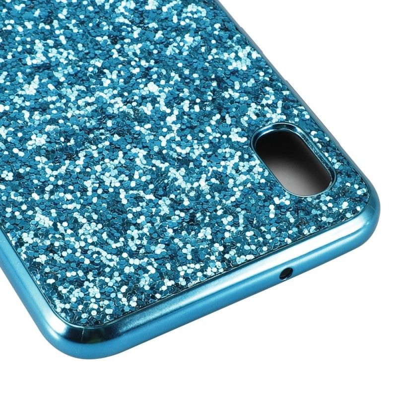 Cover Samsung Galaxy A10 Sort Premium Glitter Original