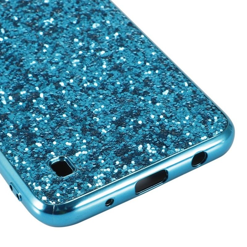 Cover Samsung Galaxy A10 Sort Premium Glitter Original