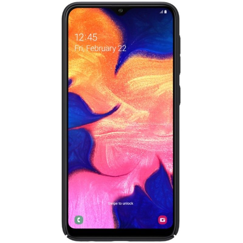 Cover Samsung Galaxy A10 Sort Stiv Frostet Nillkin