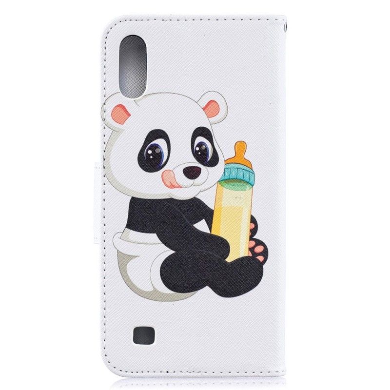 Flip Cover Læder for Samsung Galaxy A10 Babypanda