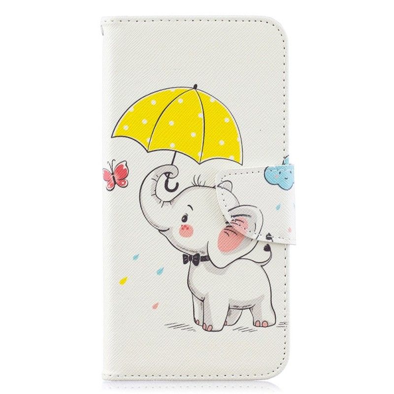 Flip Cover Læder for Samsung Galaxy A10 Elefant