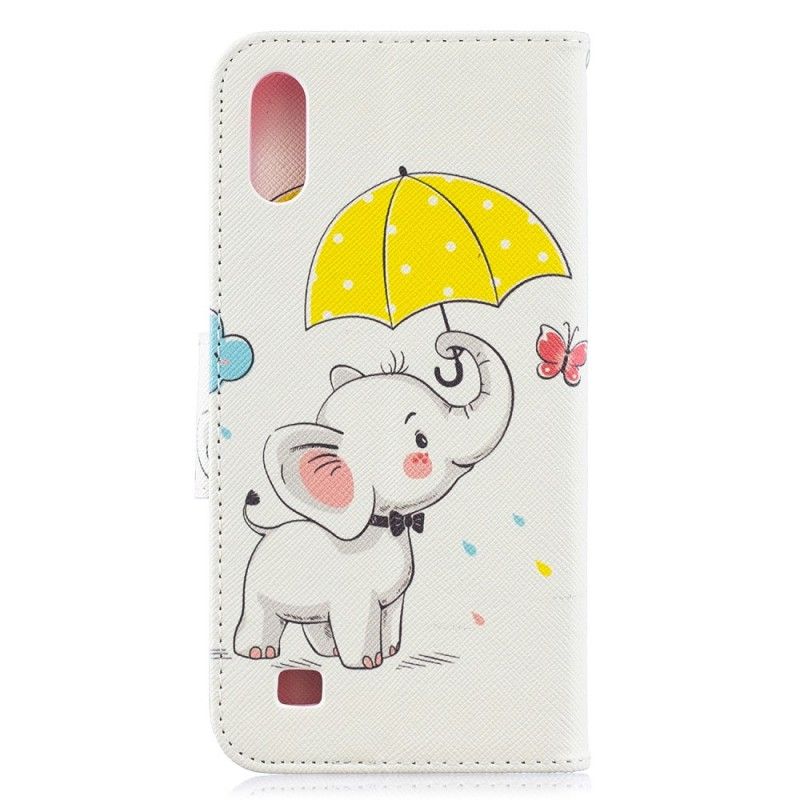 Flip Cover Læder for Samsung Galaxy A10 Elefant