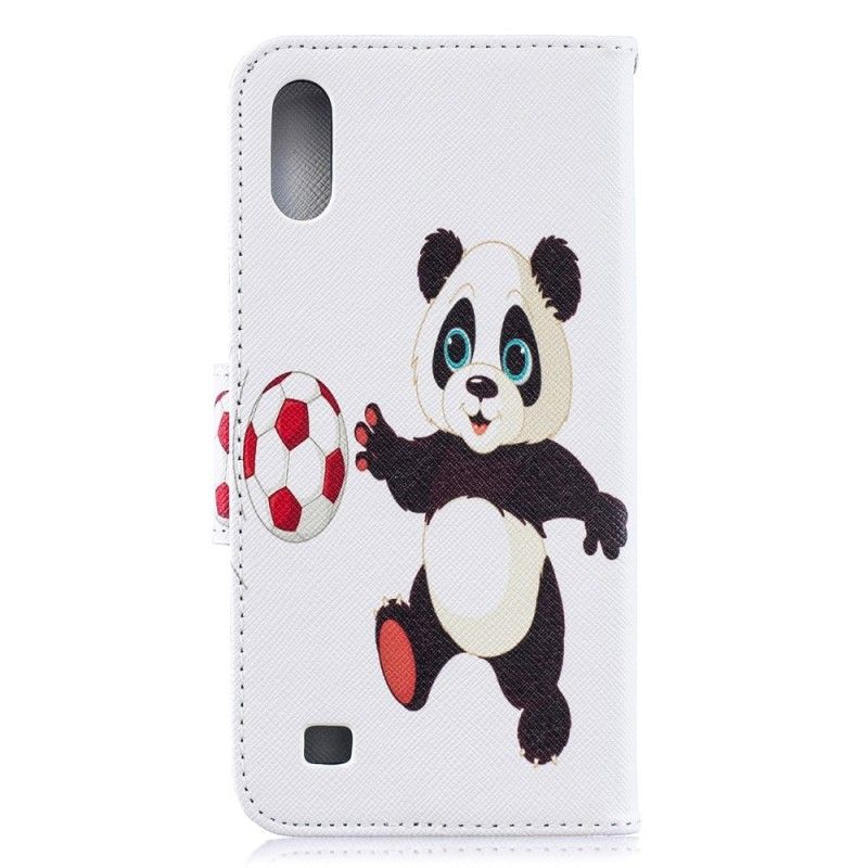 Flip Cover Læder for Samsung Galaxy A10 Pandafod