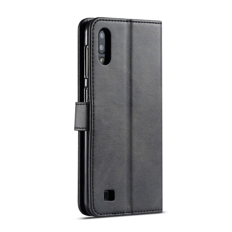 Flip Cover Læder for Samsung Galaxy A10 Sort Lc.Imeeke Lædereffekt