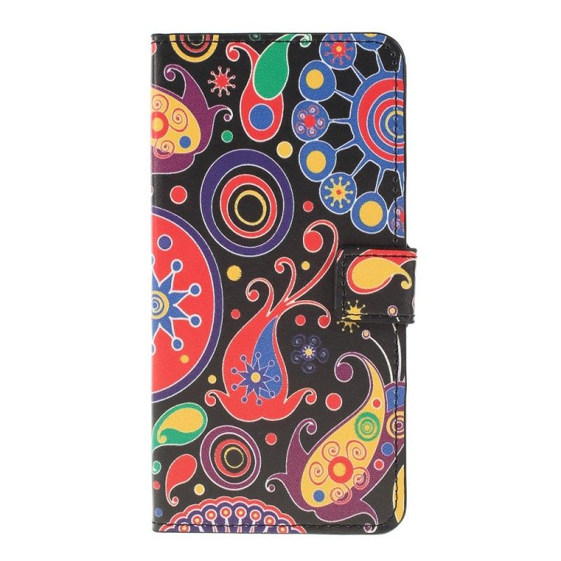 Flip Cover Læder Samsung Galaxy A10 Galakse Design Original