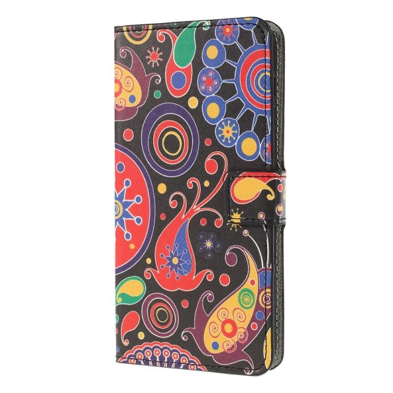 Flip Cover Læder Samsung Galaxy A10 Galakse Design Original