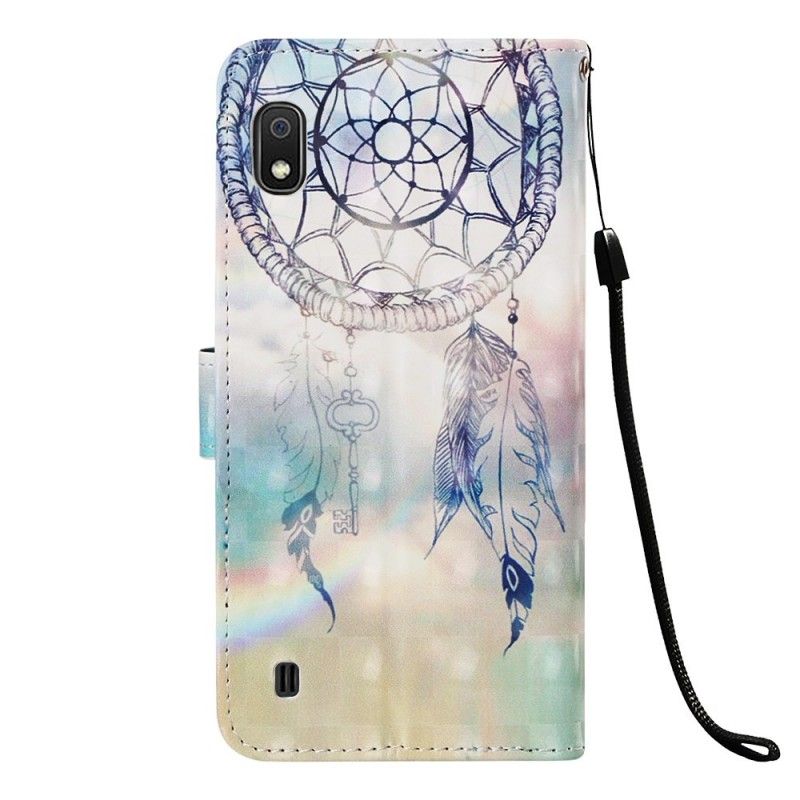 Flip Cover Læder Samsung Galaxy A10 Pastel Drømmefanger Beskyttelse