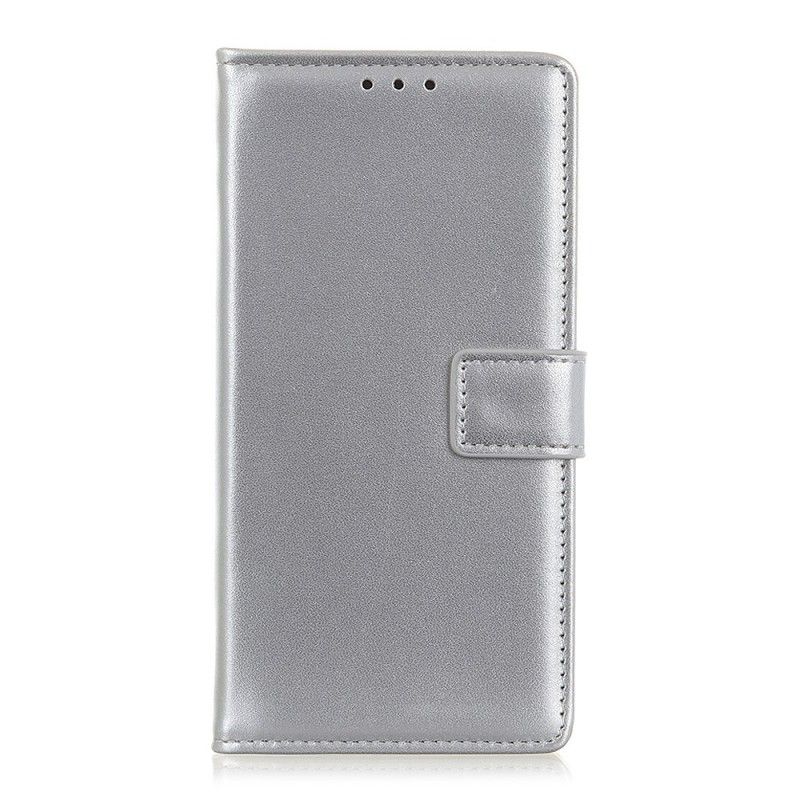 Flip Cover Læder Samsung Galaxy A10 Sort Kunstlæder Klasse 1 Original