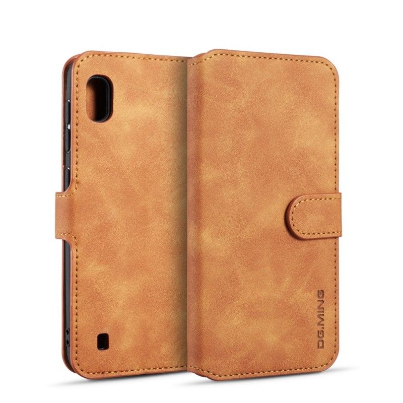 Flip Cover Samsung Galaxy A10 Sort Mobilcover Retro Dg.Ming