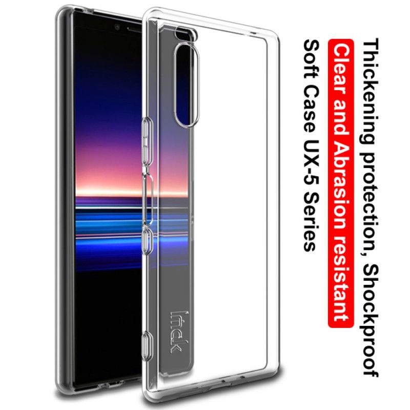 Cover Sony Xperia 5 Gennemsigtig Imak Beskyttelse