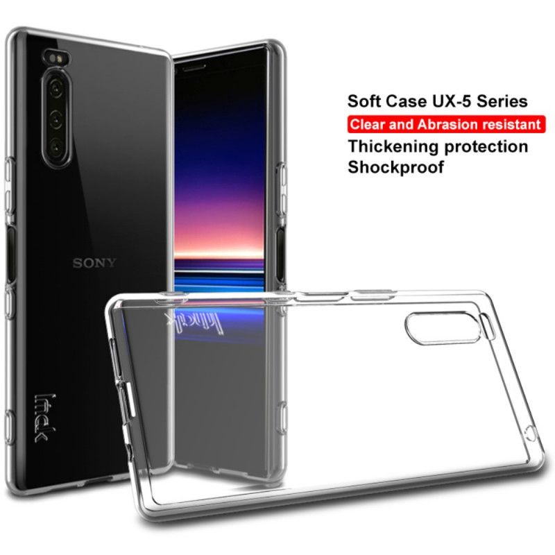 Cover Sony Xperia 5 Gennemsigtig Imak Beskyttelse