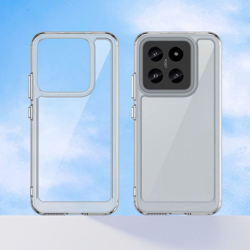 Cover Xiaomi 14 Transparente Galvaniserede Knapper