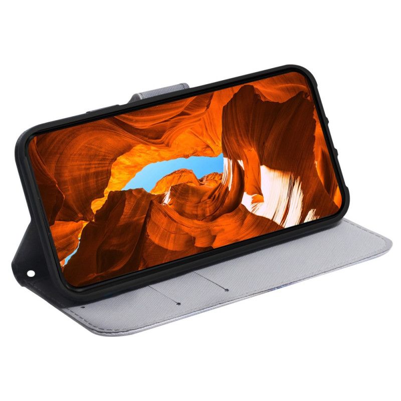 Flip Cover Til Xiaomi 14 Hvid Tiger