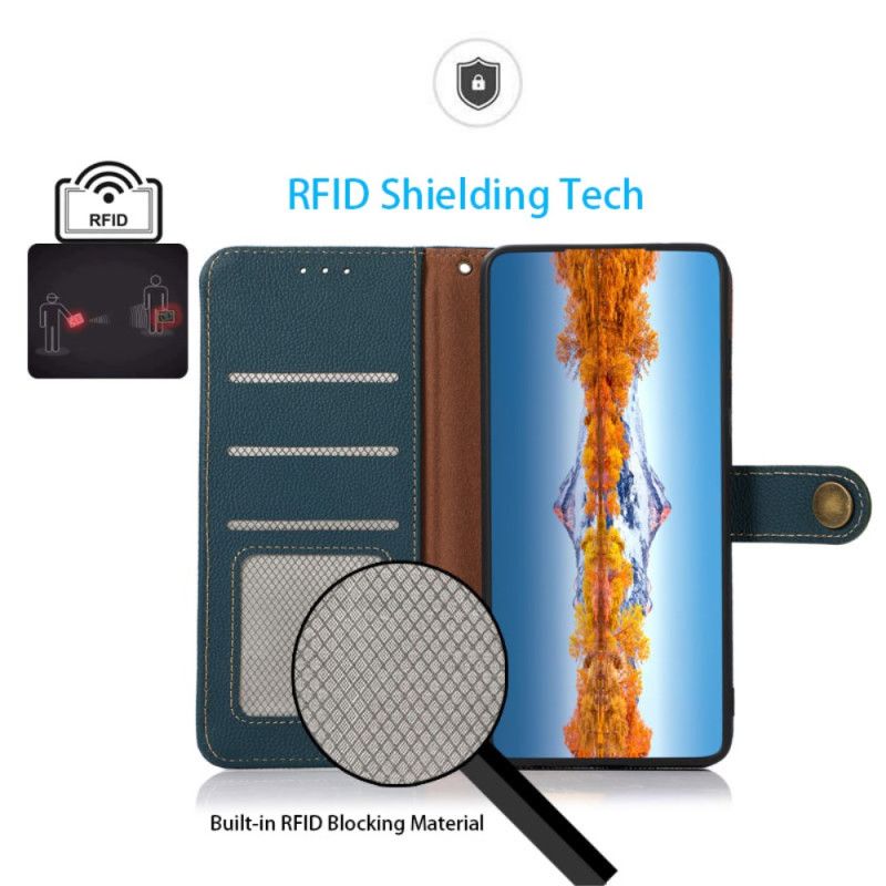 Flip Cover Xiaomi 14 Khazneh Rfid Blocking Wallet