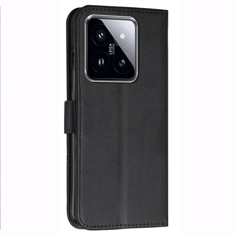 Læder Cover Xiaomi 14 Stropliner