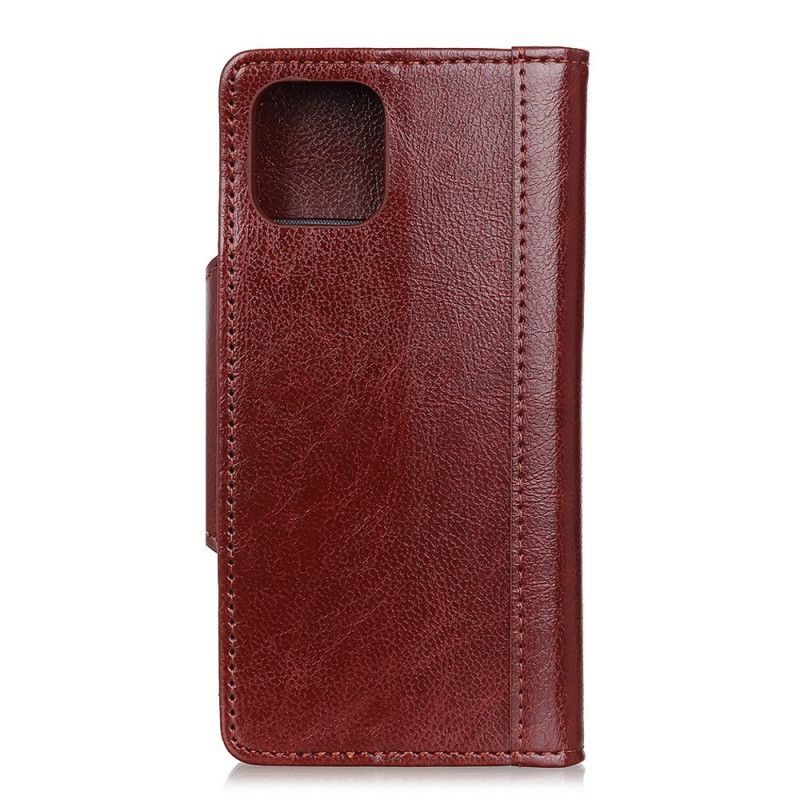 Flip Cover Samsung Galaxy Note 10 Lite Sort Faux Læder Elegance Lukning