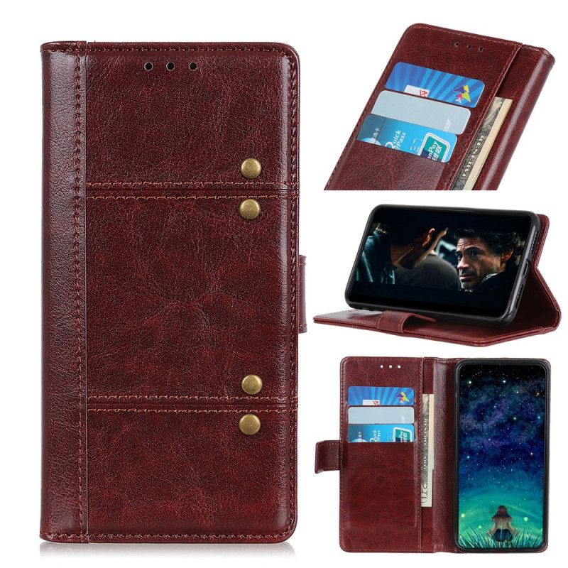 Flip Cover Samsung Galaxy Note 10 Lite Sort Mobilcover Retro Nitteversion