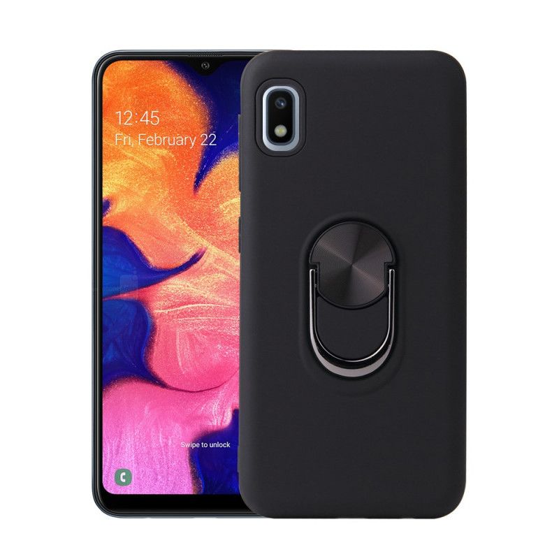 Cover Samsung Galaxy A10e Sort Aftagelig Roterende Ring