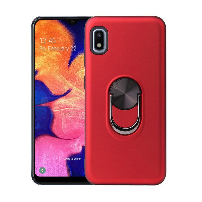 Cover Samsung Galaxy A10e Sort Aftagelig Roterende Ring