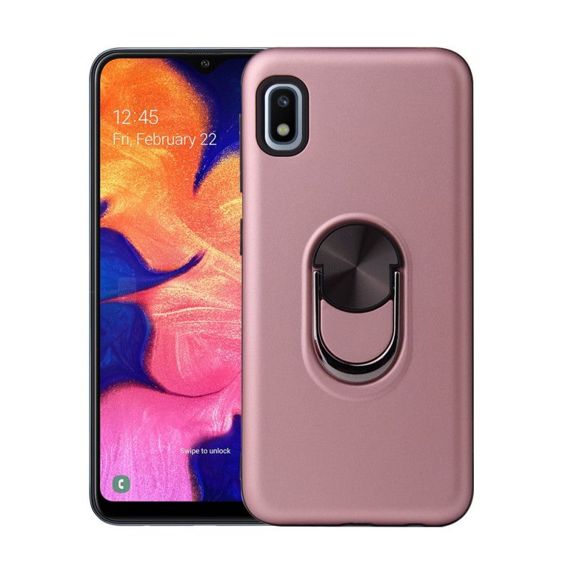 Cover Samsung Galaxy A10e Sort Aftagelig Roterende Ring