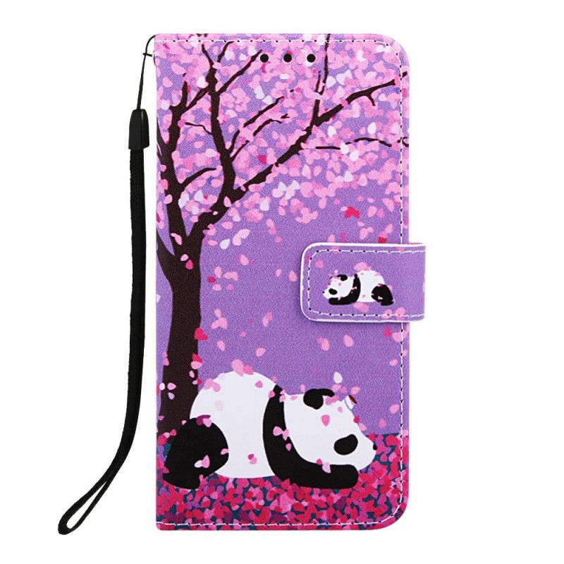 Flip Cover Samsung Galaxy A10e Kinesisk Træpanda