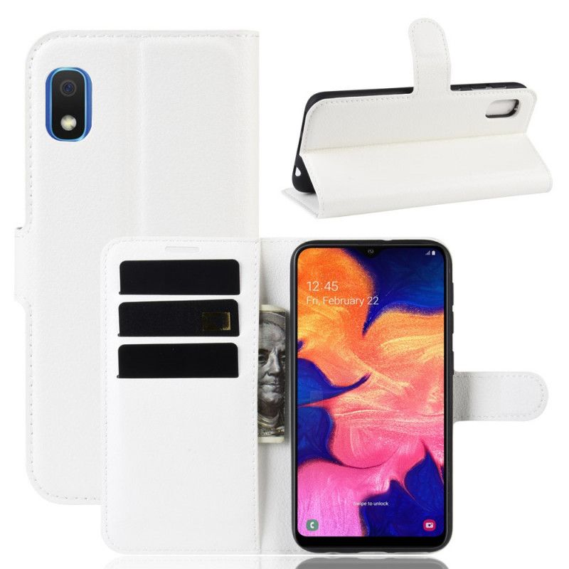 Flip Cover Samsung Galaxy A10e Sort Klassisk