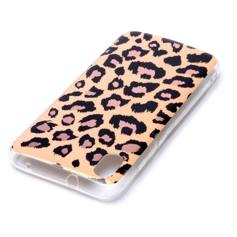 Cover for Xiaomi Redmi 7A Marmor I Leopardstil