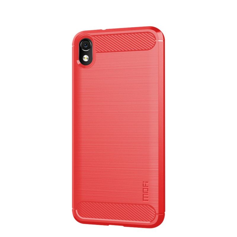 Cover for Xiaomi Redmi 7A Sort Mofi Børstet Kulfiber