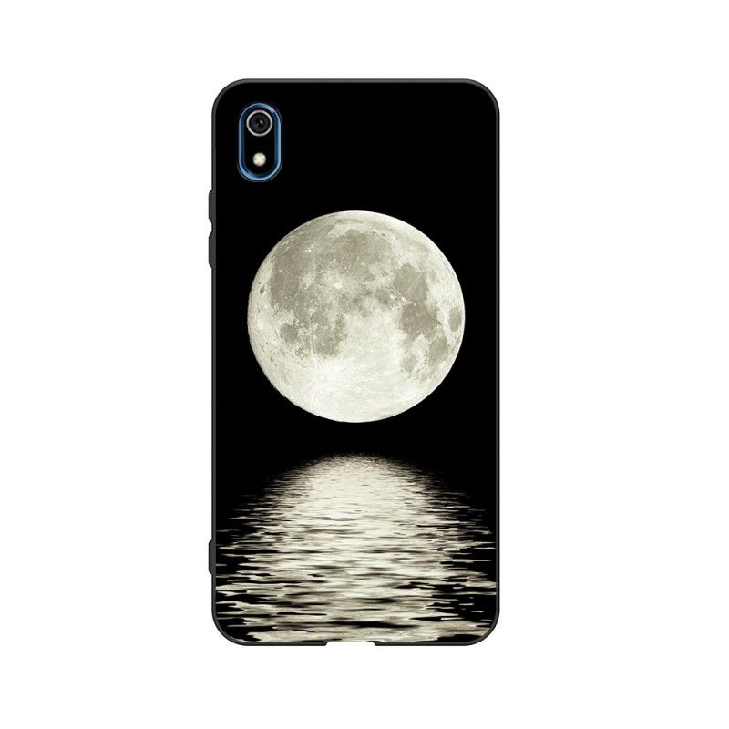 Cover Xiaomi Redmi 7A Fleksibel Silikone Moon Marine Original