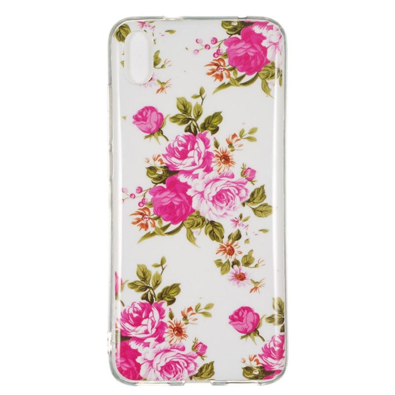 Cover Xiaomi Redmi 7A Fluorescerende Frihedsblomster