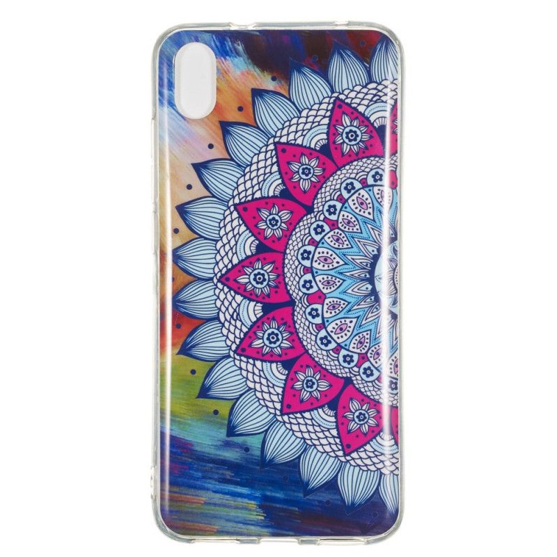 Cover Xiaomi Redmi 7A Fluorescerende Mandala