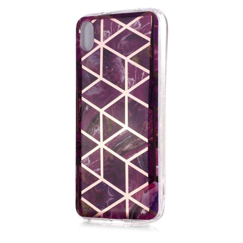 Cover Xiaomi Redmi 7A Magenta Ultra Designer Marmor