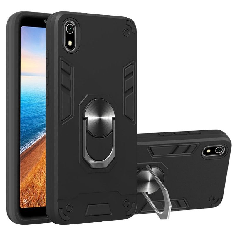 Cover Xiaomi Redmi 7A Sort Aftagelig Ringholder