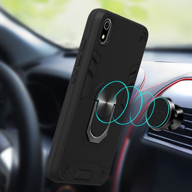 Cover Xiaomi Redmi 7A Sort Aftagelig Ringholder