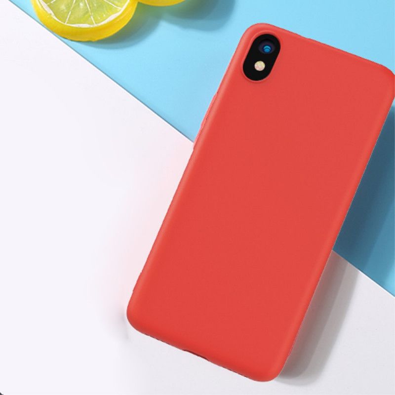 Cover Xiaomi Redmi 7A Sort Flydende Silikone På X-Niveau Original