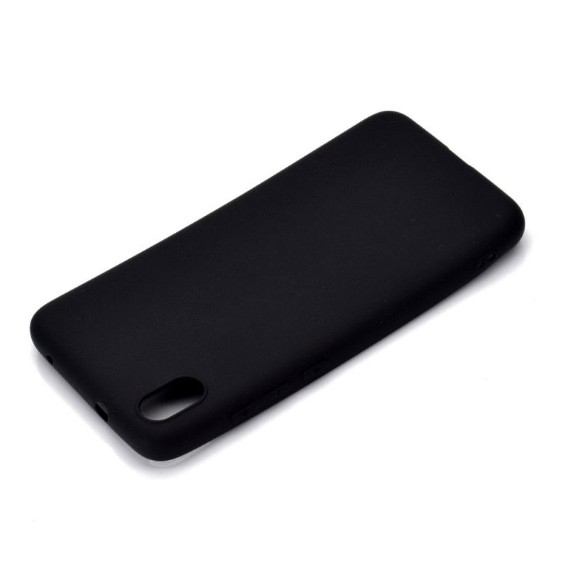 Cover Xiaomi Redmi 7A Sort Frostet Silikone