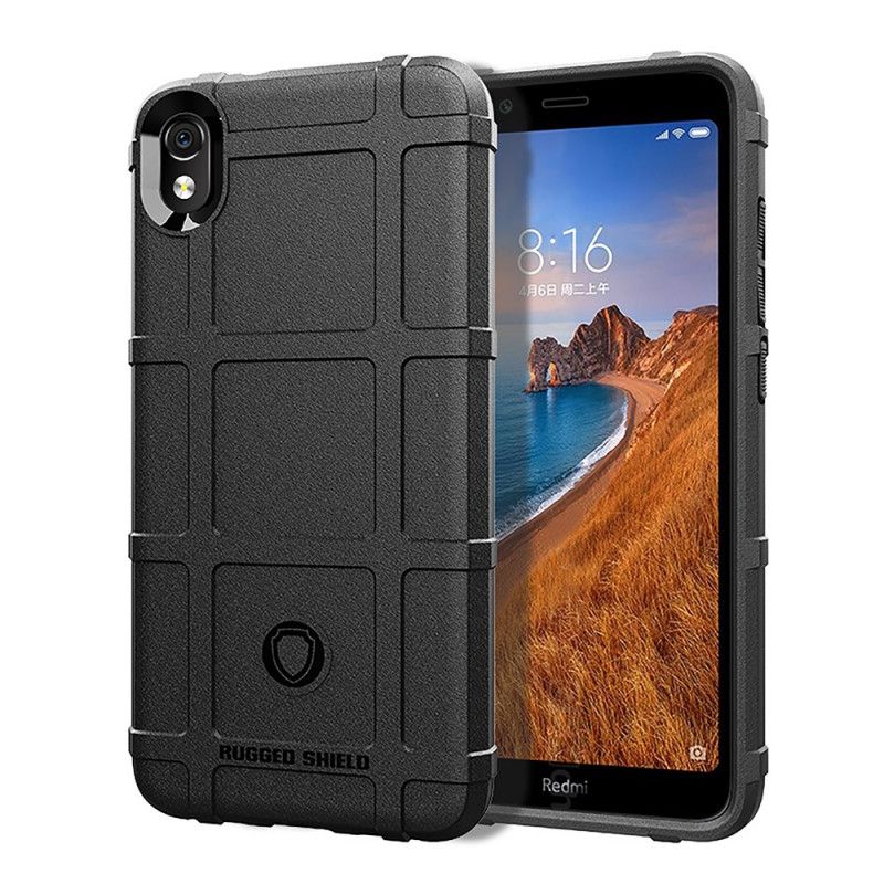 Cover Xiaomi Redmi 7A Sort Robust Skjold