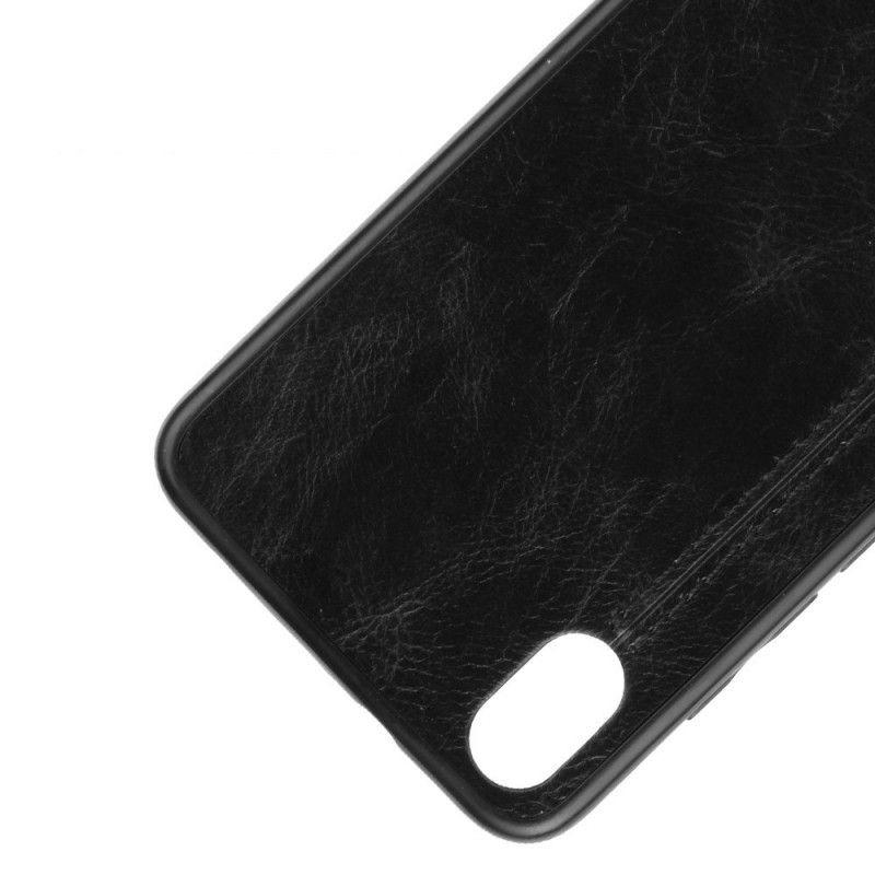 Cover Xiaomi Redmi 7A Sort Syet Lædereffekt Original