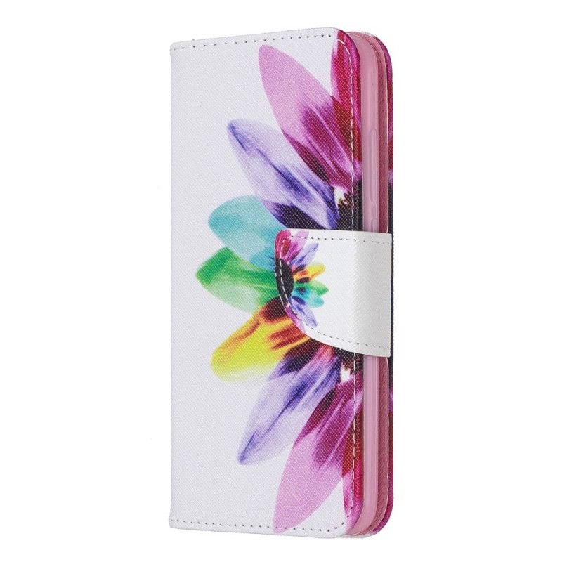 Flip Cover Læder Xiaomi Redmi 7A Akvarelblomst