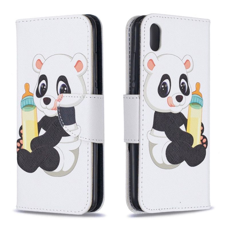 Flip Cover Læder Xiaomi Redmi 7A Babypanda