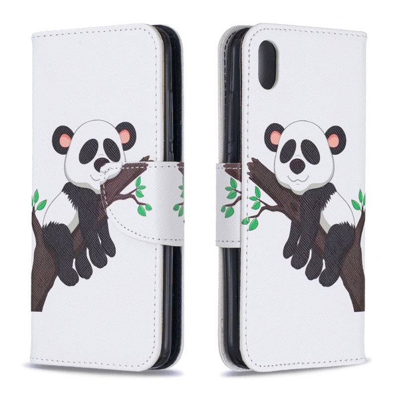 Flip Cover Læder Xiaomi Redmi 7A Doven Panda Original