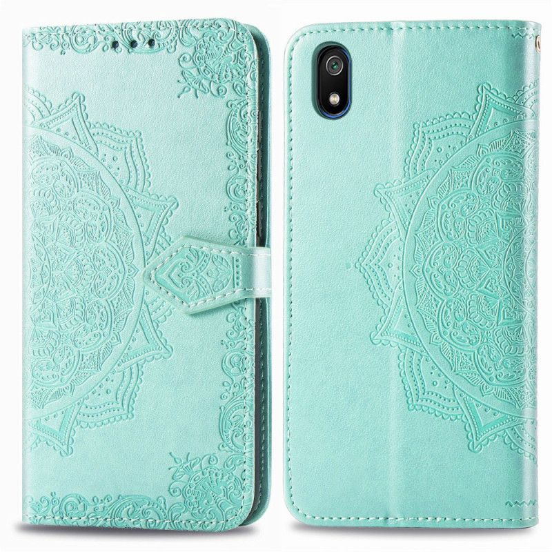 Flip Cover Læder Xiaomi Redmi 7A Sort Solmandala