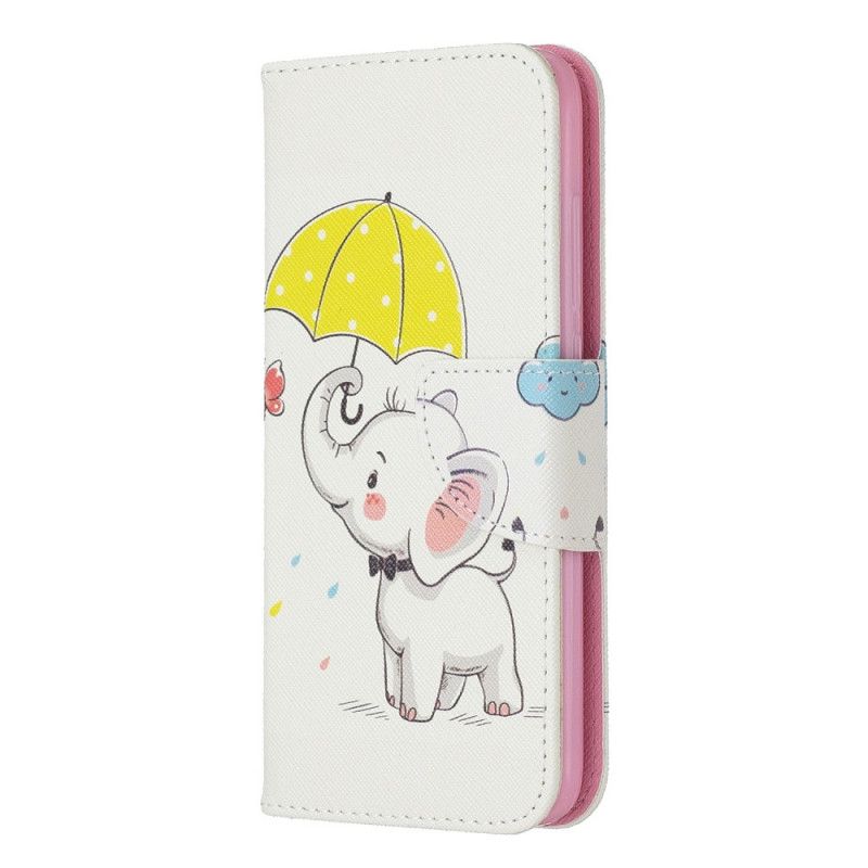 Flip Cover Xiaomi Redmi 7A Mobilcover Baby Elefant